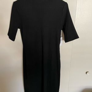 COPY - Old Navy, Ribbed, Bodycon, Turtle Neck Mid Dress